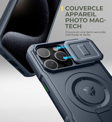Coque iPhone 15 Pro Max idéale pour les voyages et loisirs extérieurs