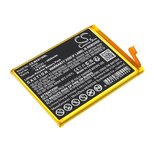 TECHTEK Battery 4850mAh compatible with [Motorola] Moto G73 5G, XT2237 replaces PV50, SB18D61156