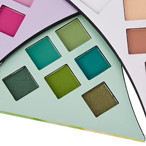 Bestland 40 Colors Eyeshadow Palette, 6 In1 Color Board Makeup Palette Set Highly Pigmented Glitter Metallic Matte Shimmer Natural Ultra Eye Shadow Powder Easy To Blend (Rotate Color) #TOP3