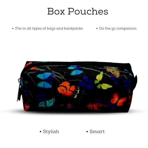 Image of VISMIINTREND Multi Utility Pencil Pen Stationery Cosmetic Brushes Sunglasses Pouch for Girls /Boys /Men /Women | School | Travel | Office | Organizer | Birthday /Return Gifts for Kids