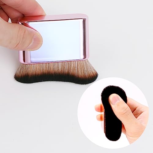 Self Tan Brush By Yoseng - Self Tanning Brush Applicator- Kabuki Brush for Body,Foundation Brush Makeup Brush for Fake Tan,Sunscreen Brush for Best Self Tanner for Face,hands and feet - Thumbnail 6