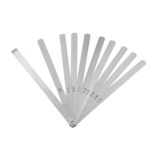 Ciieeo Feeler Gauge for Gap Width Measurement Stainless Steel Set for Designers Engineers Mechanics