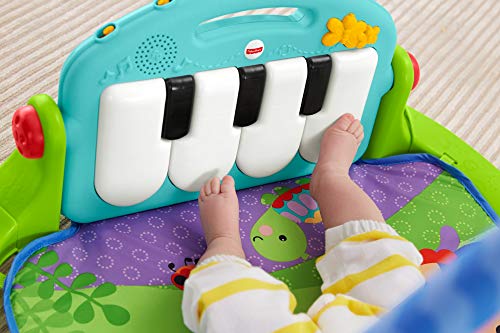 Fisher-Price HBB73 - Spielspaß Piano-Gym Spieldecke mit Spielzeug, Babyspielzeug für Kleinkinder ab der Geburt – Bild 5