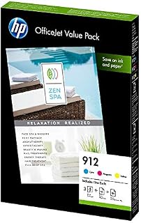 HP 3YL78AE 912 Original Ink Cartridge, Magenta, Single Pack