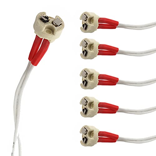 Lot de 6 douilles MR16 pour lampe halogène LED CFL en céramique 16 cm Cover