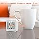 MeesMeek Raumthermometer Innenfeuchtigkeitsmesser Temperaturmonitor Hygrometer Feuchtigkeitssensor mit Komfortanzeige Großes Digitaldisplay für Babyzimmer Büro Weinkeller Lagerhaus(2)