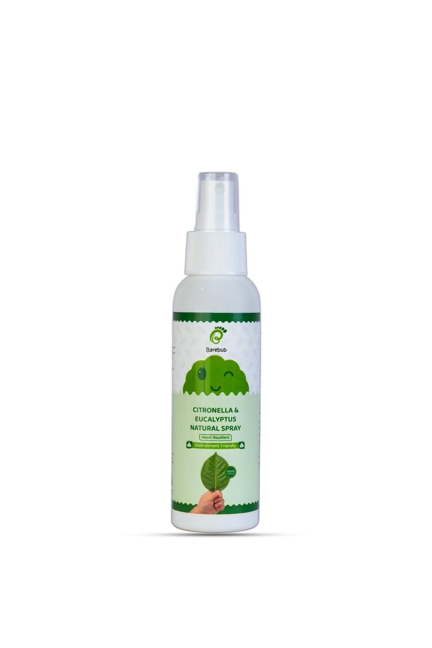 Citronella & Eucalyptus Natural Insect Repellent Spray for Babies & Kids | Plant-Based Mosquito Protection | Gentle & Environment Friendly | 100 ml-image-21