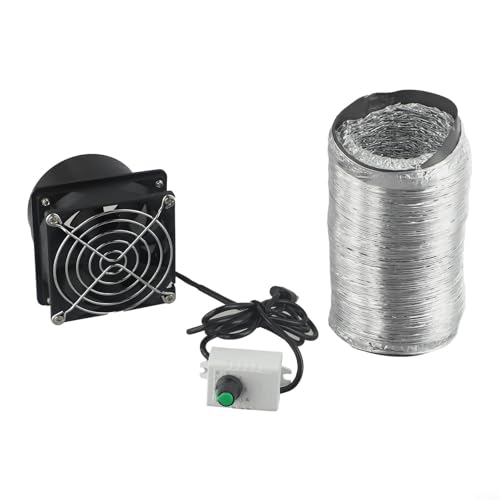 Trayne Extractor de humos con velocidad ajustable por USB con conducto de plástico para estación de trabajo de soldadura (ventilador más tubo de 3 m)