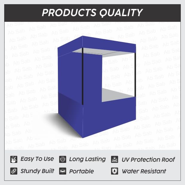 Ab Sab Canopy Tent Blue 4x7 - Image 3