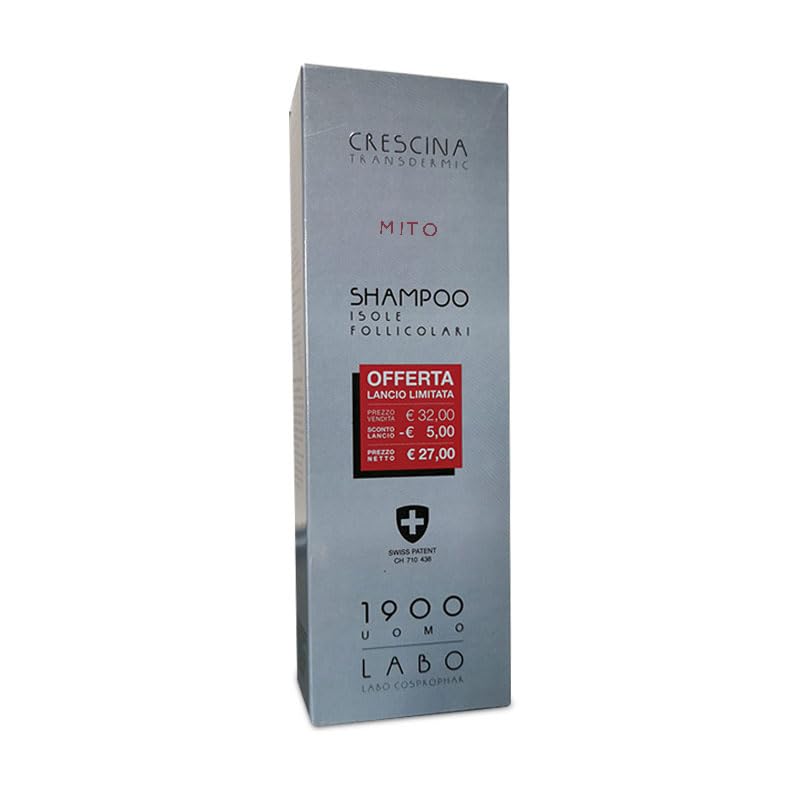 Labo Crescina Transdermic MITO Shampoo Re-Growth Hair 1900 for Men 150ml