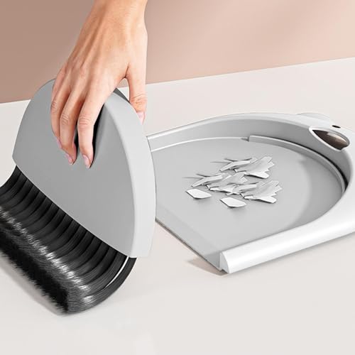 -Besen- und Kehrschaufel-Set, tragbare Tastatur-Reinigungsbürste, Tastatur-Kehrschaufel-Kombination, Desktop-Besen-Kehrschaufel-Set, Cartoon-Bärmuster-Reiniger, -Besen-Kehrschaufel-Set, – Bild 6