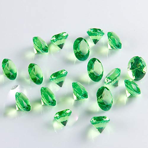 Cristales de diamante acrílico de 20 mm para decoración de mesas y jarrones 5