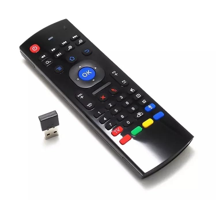 BEEBIRD Voice Air Mouse Remote Controller with Keyboard - 2.4 Ghz Wireless Connection, Intelligent Learning (IR), Voice Control Air Fly Smart Remote for PC, Smart TV, Android TV Box-image-44