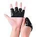 EULANT Cuatro Dedos Guante de Entrenamiento, con Antideslizante Silicona Palm Protector para Gimnasio Barra Dominadas Fitness Calistenia Anillas Levantamiento de Pesas Musculacion Kettlebell, M