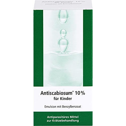 Antiscabiosum 10% für Kinder Emulsion zum Heilen von Krätze