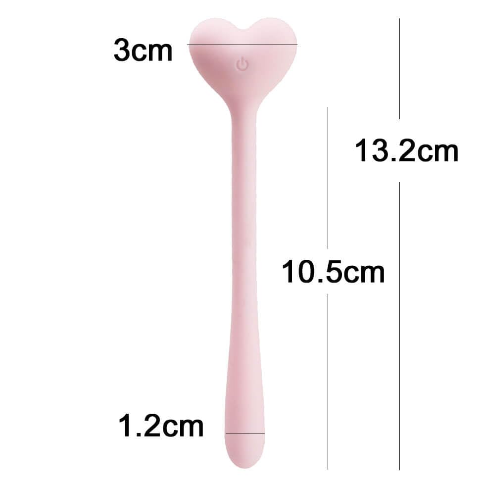 ぽぷかるハートスティック 曲げて形を変えられる充電式スティックローター - 画像2