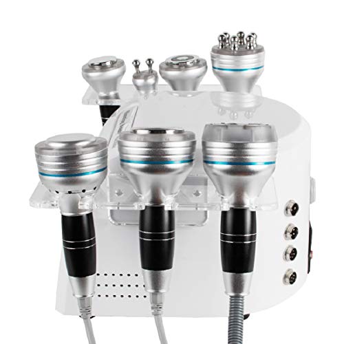 7 in 1 Body Slimming Vacuum Machine, Face Tighten Facial Lifting Skin Massager Anti-Wrinkle Body Shaping Skin Rejuvenation Treatment for Home Salon Use 110V
