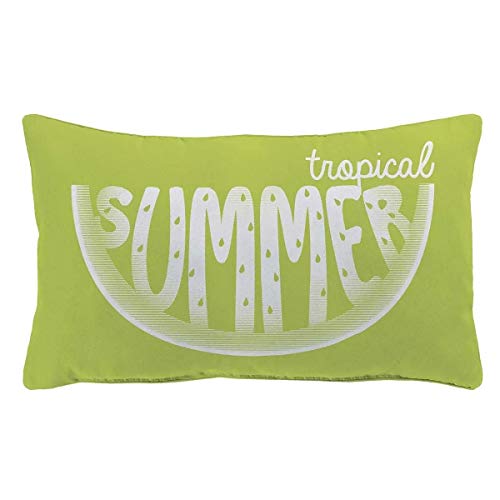 Coussin déhoussable Pacifique Summer anis