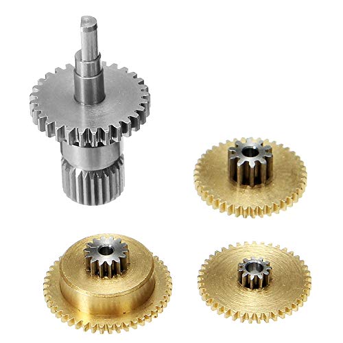 NLLeZ Durable Metal Digital Servo Gear Set For KST 215MG 115MG 315MG Metal Digital Servo