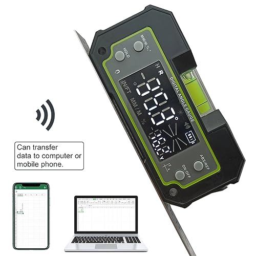 Inclinómetro digital DualAxis 4x90° con base y transferencia de datos miniatura 2