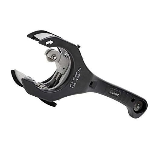 Eastwood Exhaust Pipe and Roll Cage Cutter Tubing 1-3/8" - 2-5/8" Diameter cuts Mild Hardened Stainless Steel with Quick Release Cutting Head