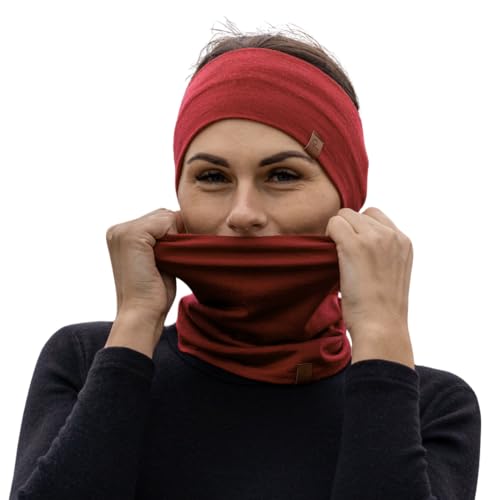 Polainas para el cuello y banda para el sudor ideales para correr al aire libre y fitness