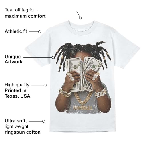 Image of DopeSkill Graphic Tee Streetwear Hip Hop Hypebeast Street Style Unisex T-Shirt Sneaker Colour Matching Shirts Swag Y2K Style
