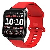 Blueshaweu Bracelet de rechange en silicone compatible avec Garmin Venu X1 (51 mm) avec montre intelligente GPS Garmin Venu X1, Große, Silicone, Pas de gemme Blueshaweu Bracelet de rechange en silicone compatible avec Garmin Venu X1 (51 mm) avec montre intelligente GPS Garmin Venu X1, Große, Silicone, Pas de gemme