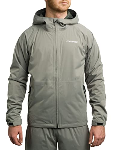 Image of Whitewater Fishing Men's Packable Rain Jacket, Lightweight Waterproof Rain Gear
