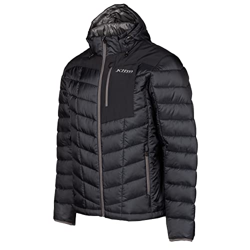 KLIM Men's Torque Insulated Puffy Jacket - Size Large - Black - Castlerock