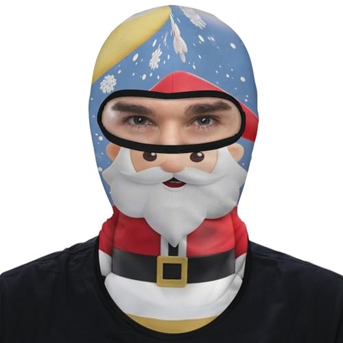 Balaclava para hombre máscara de esquí para mujer máscara de luna curvada máscara facial completa cubierta para ciclismo miniatura 7