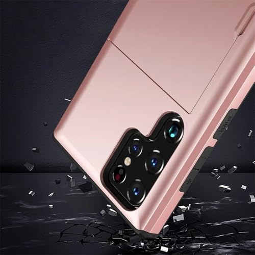 Coque Samsung S24 Ultra et A55 protégeant des chutes avec rangement cartes - 4