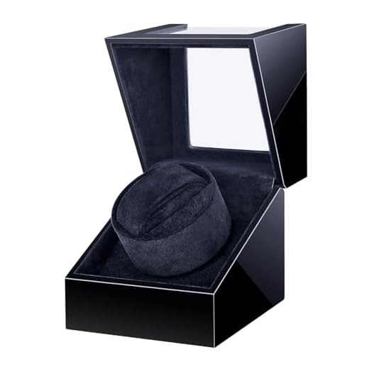 FRUCASE Watch Winder for Automatic Watches Watch Box Automatic Winder Japanese Motor with Battery Option