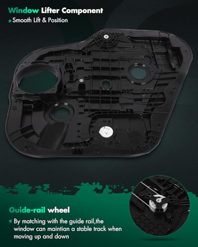 Image of SCITOO Rear Right Passenger Side Power Window Regulator without Motor Compatible with 2016-2020 for Kia for Sorento, 83481C5000