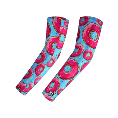 SLEEFS Arm Sleeves for Kids - Athletic Sports Sleeve for Youth Boys and Girls - UV Protection - Football Baseball Basketball