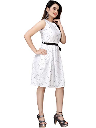 Image of AA Creation Women's Fit And Flare Knee Length Dress