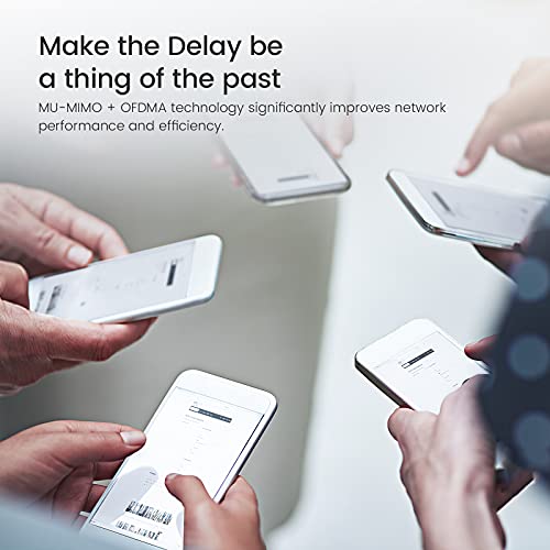 Router WiFi 6 AX3000 Smart WiFi, router Internet wireless Dual Band, router AX con 4 porte Gigabit, OFDMA+MU-MIMO, controllo parentale+telecomando, facile installazione app, IPV6 e WPA3, RX9 - Router - Immagine 6