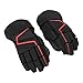 Sonew Extra Padding, Curved Thumb, Roomy Fit Ice Hockey Gloves for Roller Street Hockey with Enhanced Airflow, Ideal for Players (14inch)
