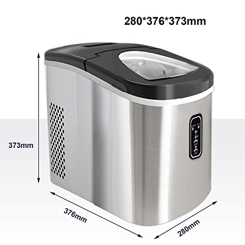 Fabricadora de Hielos de Acero Inoxidable 2.2L miniatura 7