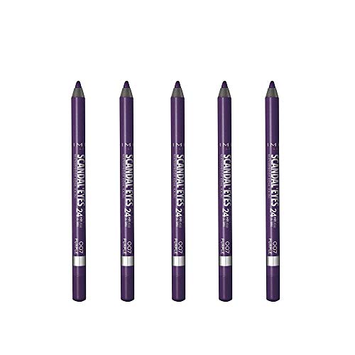 Matita impermeabile esagerata Khôl 007 viola, set