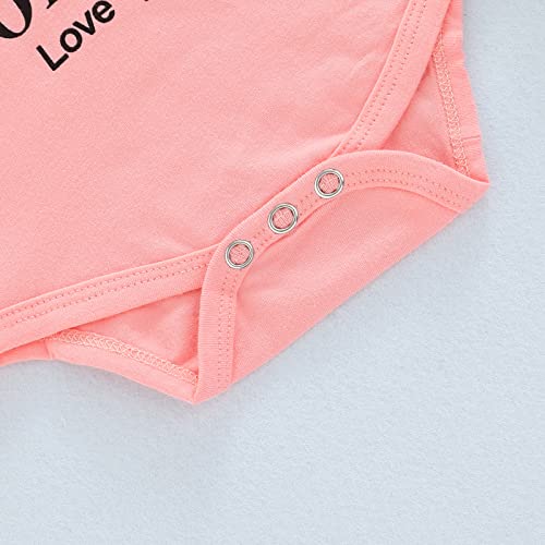 Image of Newborn Baby Girl Clothes Snap Cotton Bodysuit Floral Shorts Baby Headband Infant 3Pcs Outfits Summer Set