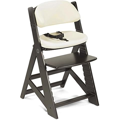 Keekaroo Kids Chair with Comfort Cushions in Espresso and Vanilla Cover