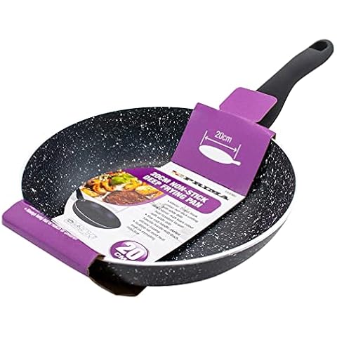 BARGAINS-GALORE 20CM Non-Stick Deep Frypan Cover