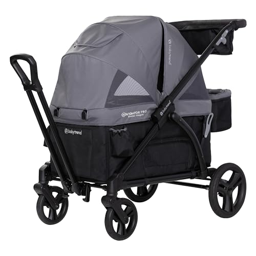 Baby Trend Navigator PRO 2-in-1 Stroller Wagon, Dash Black