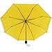 RS-Versand - Paraguas mini de bolsillo, unisex, apertura manual Amarillo amarillo 98