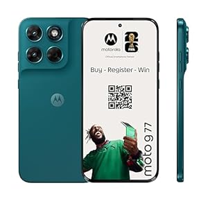 Motorola Moto g77 5G Smartphone (6, 78“-Super-HD-Display mit Corning Gorilla Glas 7i, Sturz- und Kratzschutz, 108-MP-Kamera, 8/256GB, 5100 mAh, Android 16) Pantone Shaded Spruce