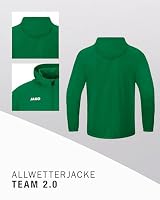 JAKO Kinder Allwetterjacke Team 2.0, sportgrün, 140 – Ansicht 5