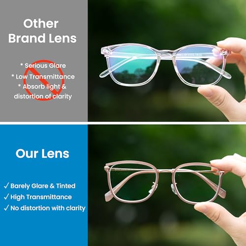 Image of GUDVUE Blue Light Glasses for Woman, Blue Light Blocking Glasses for Women, Anti Glare /UV400 /Eye Strain