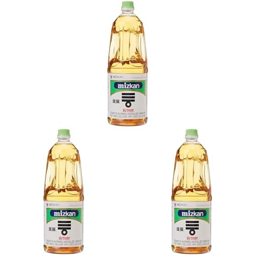 Image of Mizkan Kokumotsusu Meisen Bin Seasoned Vinegar • Authentic Japanese Grain-Flavoured Vinegar, 60.87 fl oz ℮ 1.8 l (Pack of 3)