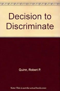 Paperback Decision to Discriminate Book